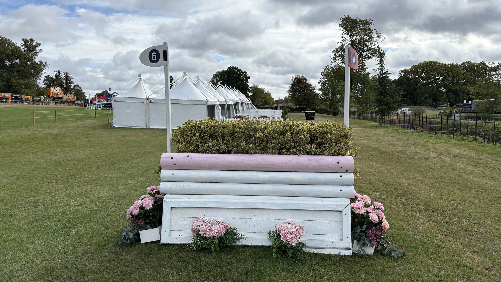 Burghley Horse Trials cross-country course 2025 fence 6a alternative