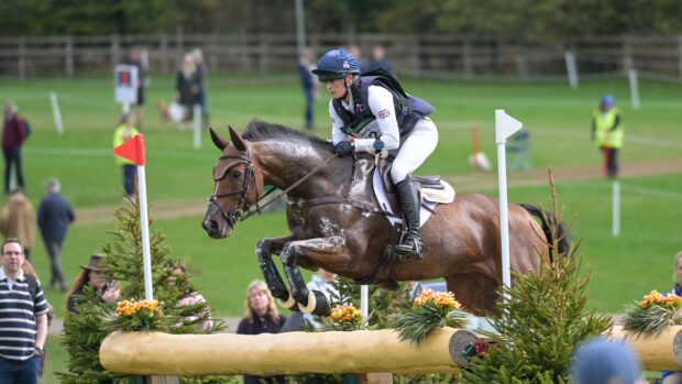 Blenheim European Championships cross-country: Caroline Harris and D. Day