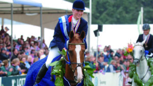 Zara Tindall (née Phillips) and Toytown take double gold at the 2005 Blenheim European Championships.