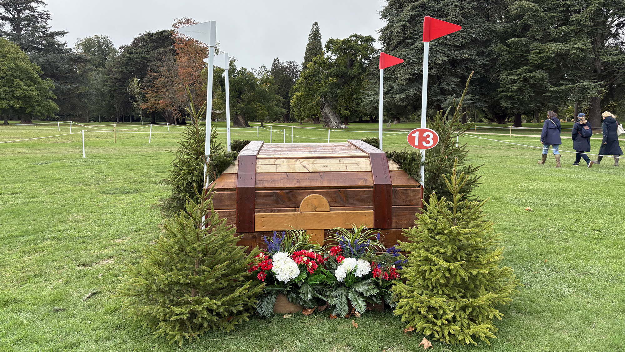 Blenheim European Championships cross-country course: fence 13