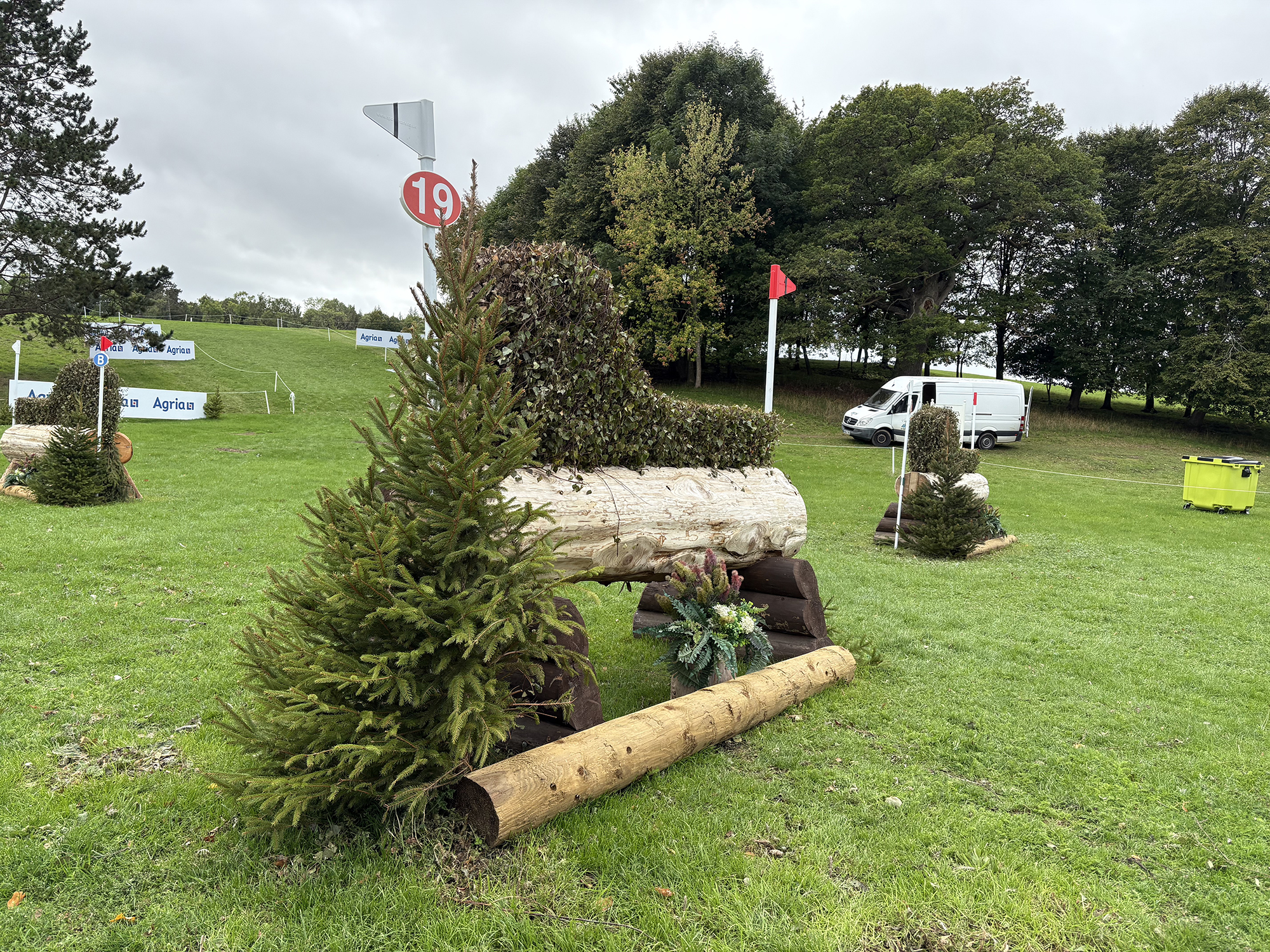 Blenheim European Championships cross-country course: fence 19