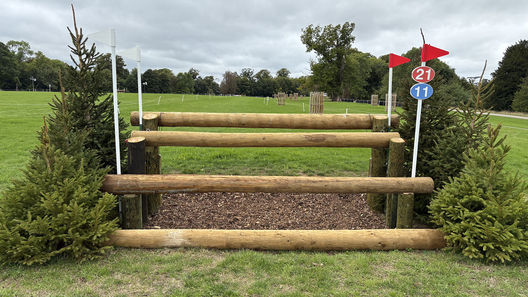 Blenheim European Championships cross-country course: fence 21