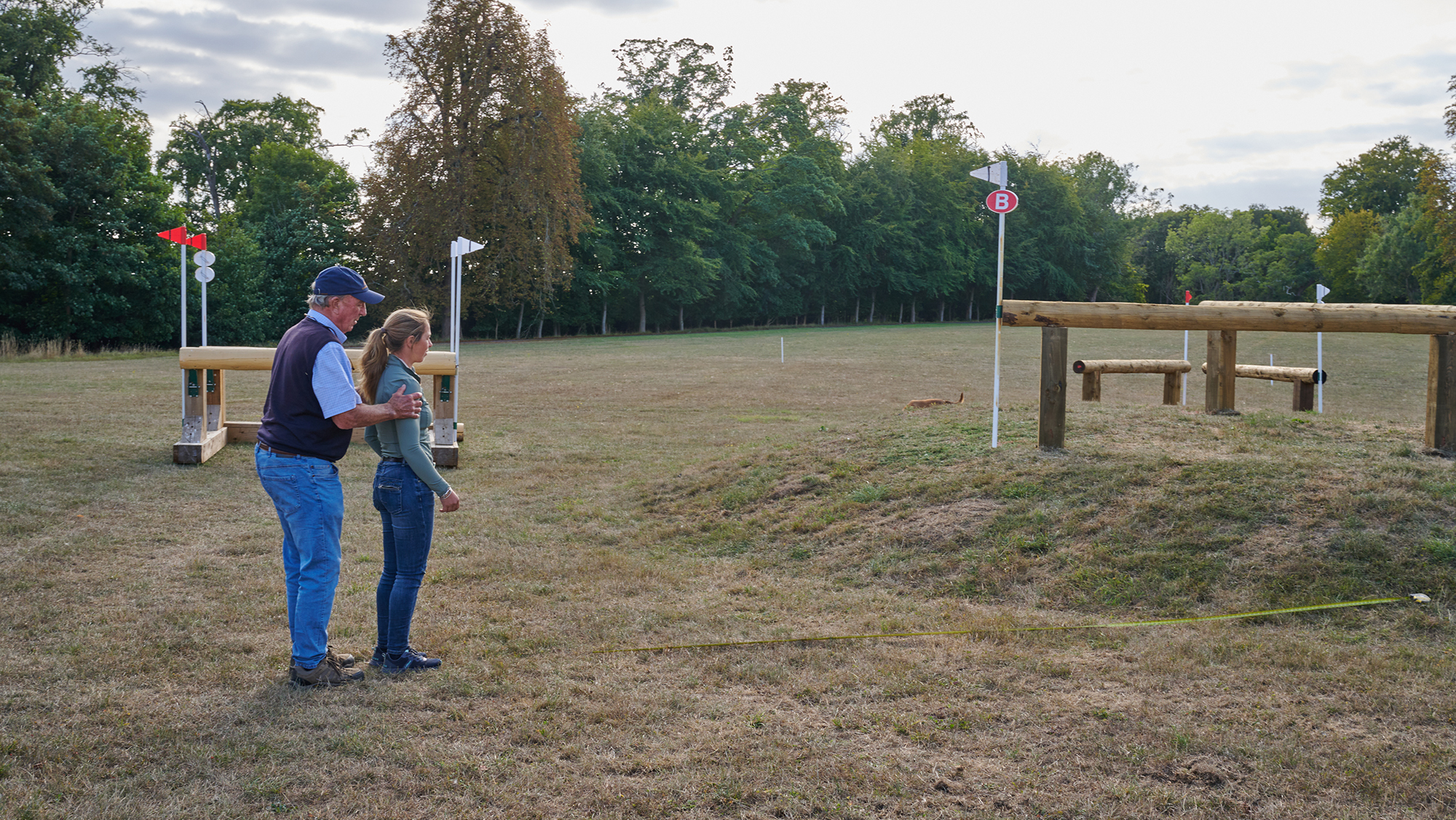 Blenheim European Championships cross-country course fence 22ab