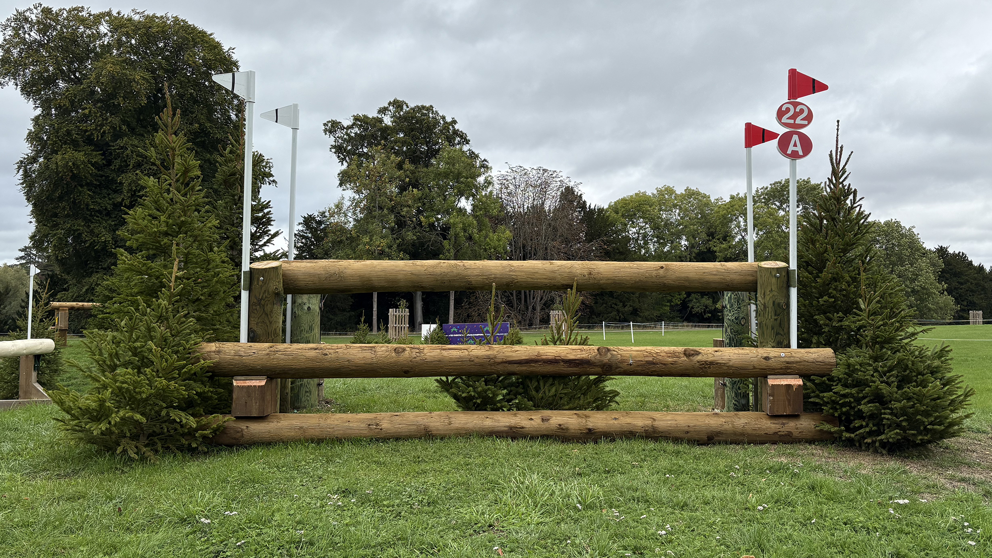 Blenheim European Championships cross-country course: fence 22a