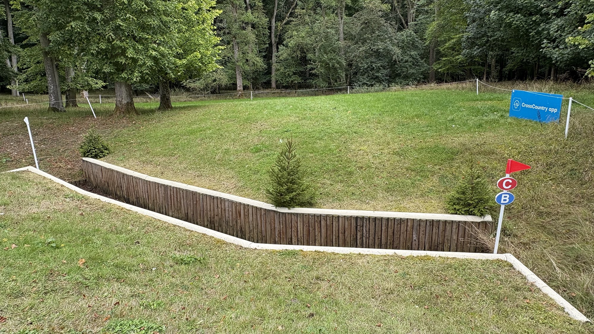 Blenheim European Championships cross-country course: fence 25c