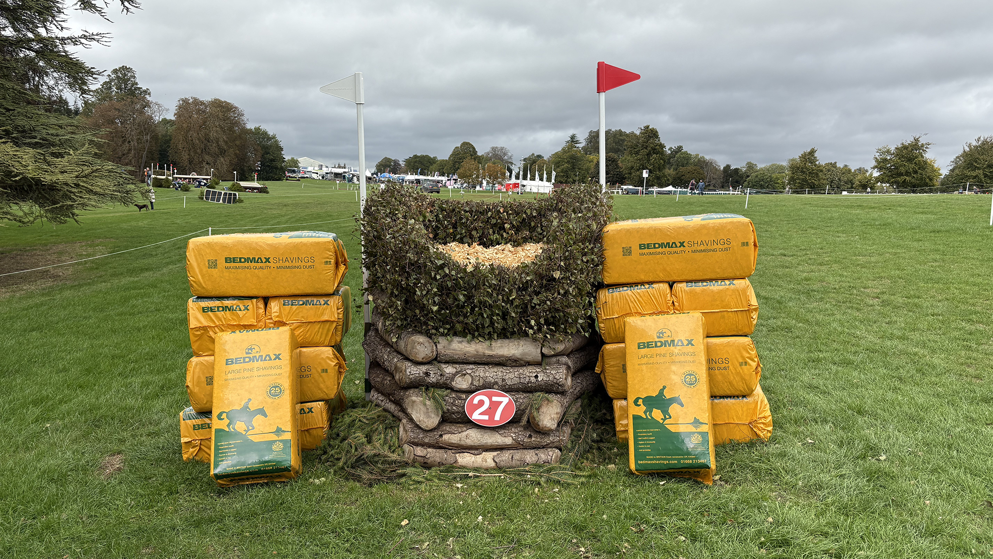 Blenheim European Championships cross-country course: fence 27