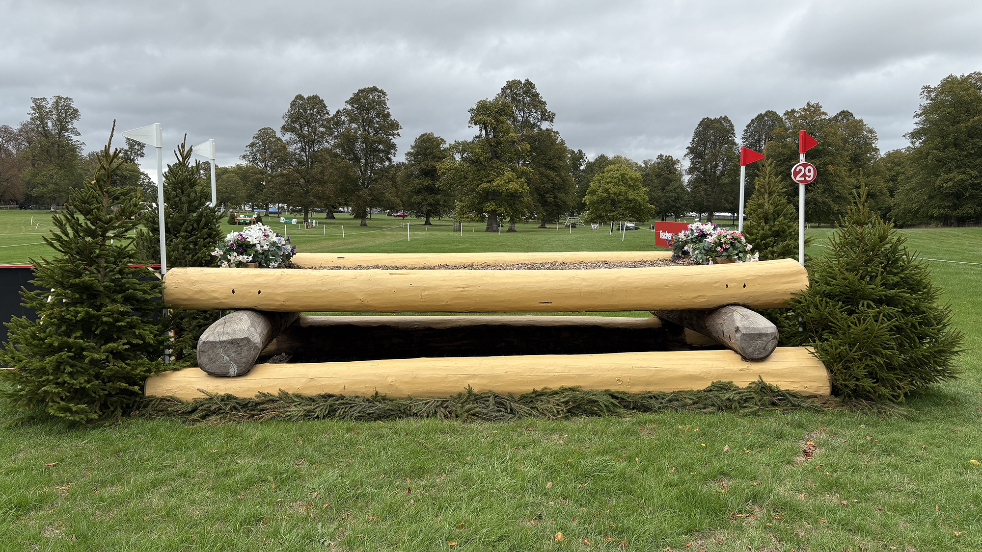 Blenheim European Championships cross-country course: fence 29