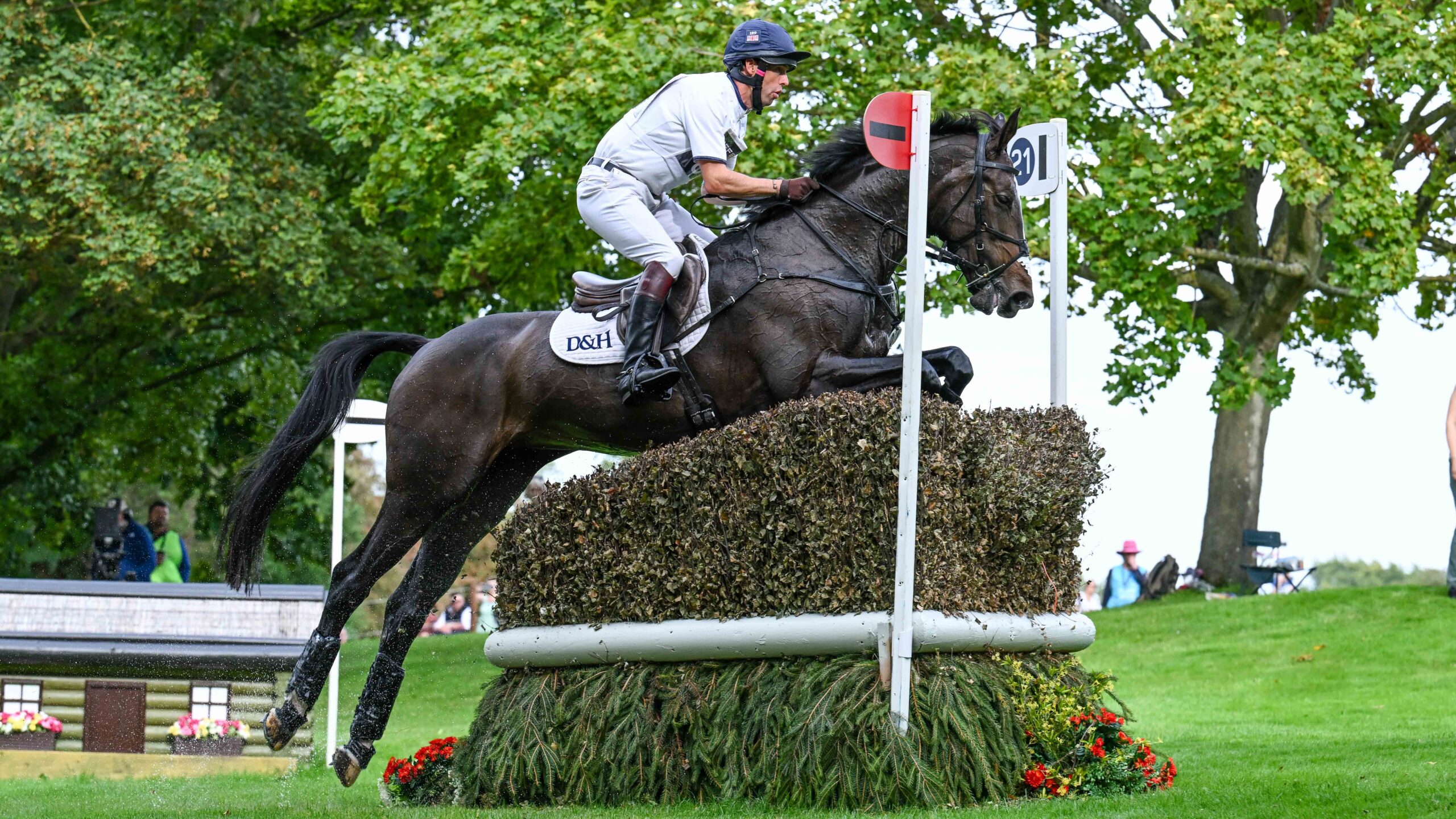 Harry Meade reflects on three Burghley Horse Trials cross-country