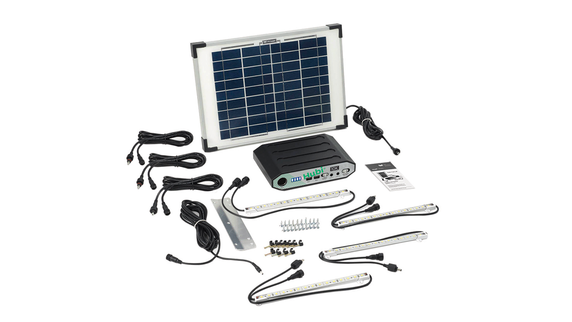 Hubi Work 64 solar lights