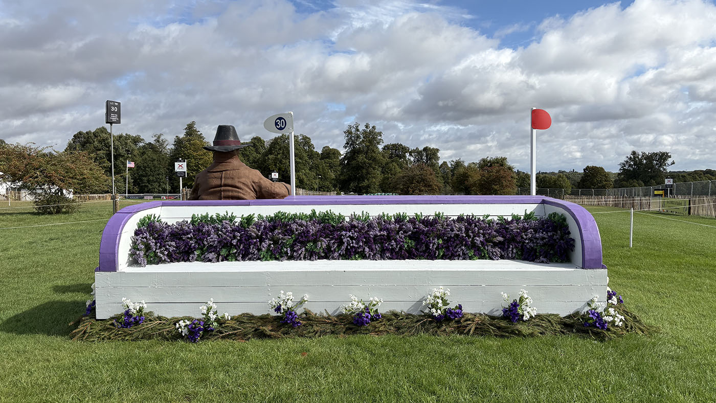 Burghley Horse Trials cross-country course 2025 fence 30