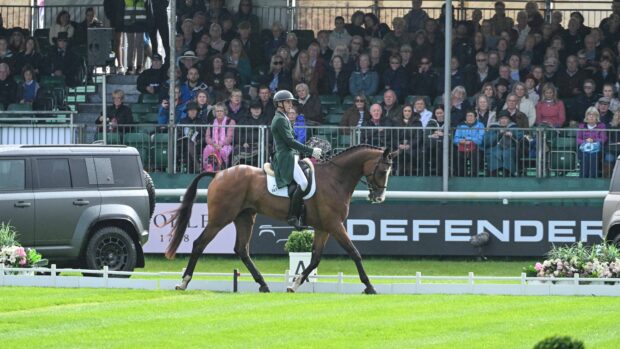 Burghley Horse Trials dressage: Joseph Murphy and Belline Fighting Spirit