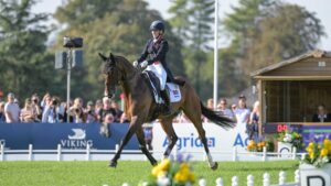 Blenheim European Championships dressage results: Laura Collett and London 52 are in second