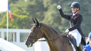 Blenheim European Championships dressage: Laura Collett and London 52