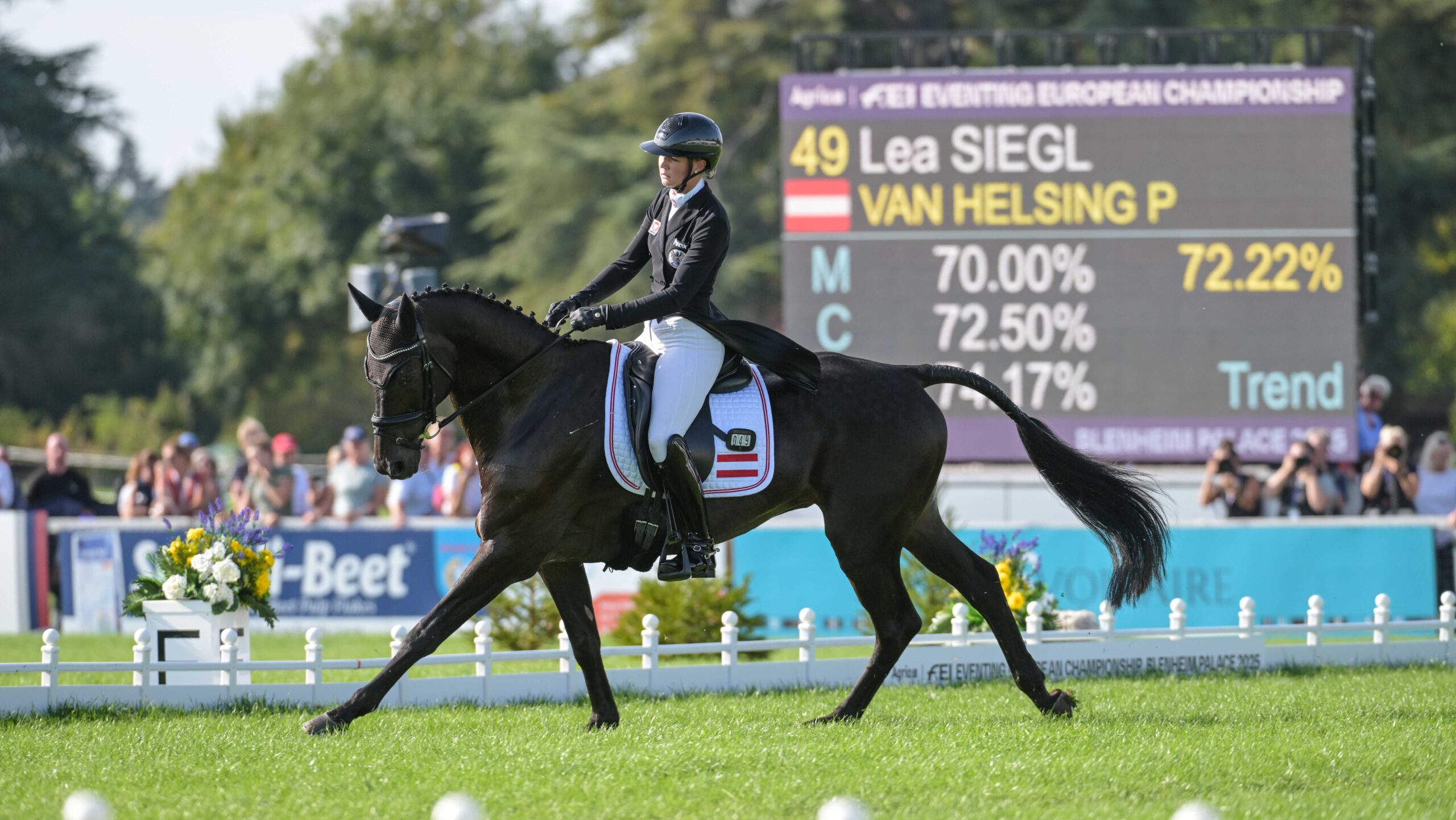 Blenheim European Championship dressage results: Lea Siegl is fourth