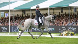 Burghley Horse Trials dressage results: Oliver Townend and Cooley Rosalent lead