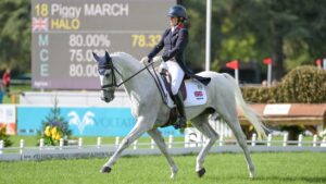 Blenheim European Championships dressage: Piggy March and Halo