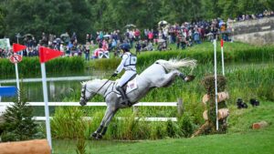 Blenheim European Championships cross-country: Piggy March and Halo