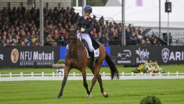 Burghley Horse Trials dressage: Piggy March and MCS Maverick