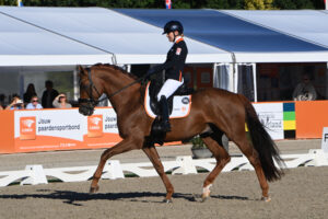 Rixt van der Horst pictured at the European Para Dressage Championships.