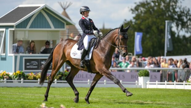 Burghley Horse Trials dressage: Ros Canter and Lordships Graffalo