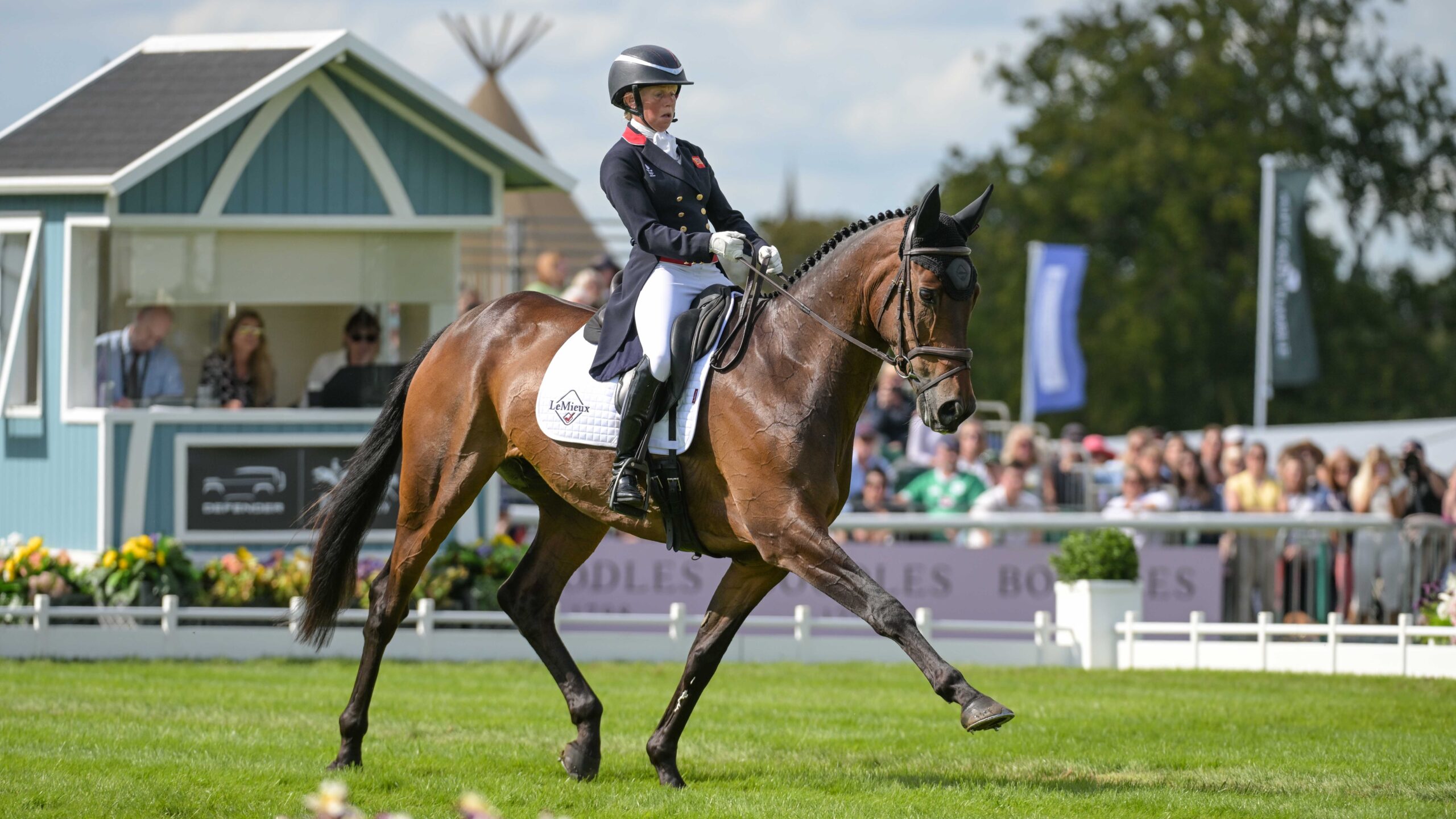 Ros Canter takes second in Burghley Horse Trials dressage