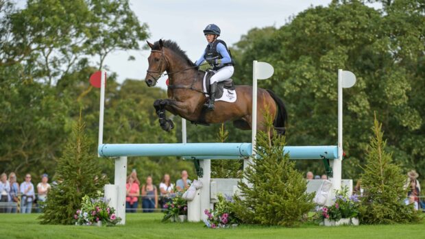 Burghley Horse Trials cross-country Ros Canter