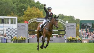 Burghley Horse Trials 2025 results: Ros Canter and celebrates on board Lordships Graffalo after taking the 2025 title