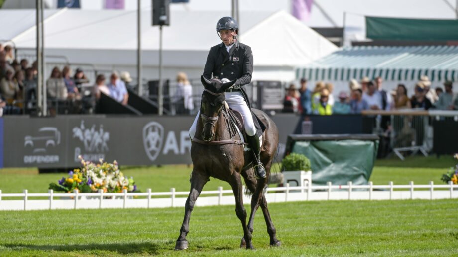 Burghley Horse Trials dressage: Tim Price and Vitali