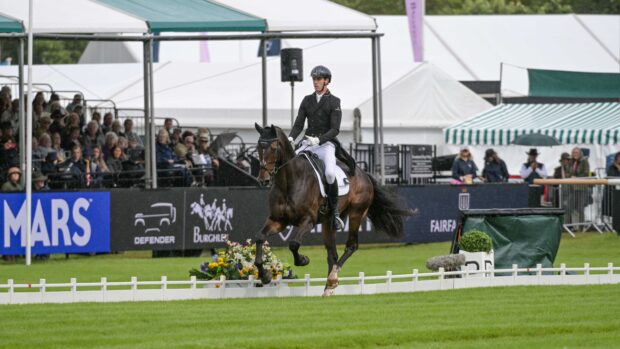 Burghley Horse Trials dressage: Will Rawlin and Ballycoog Breaker Boy