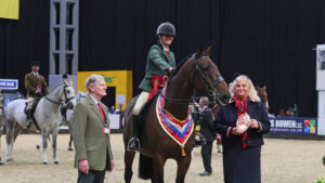 Alice Kent and Whistle win the Search for a Star hunter championship
