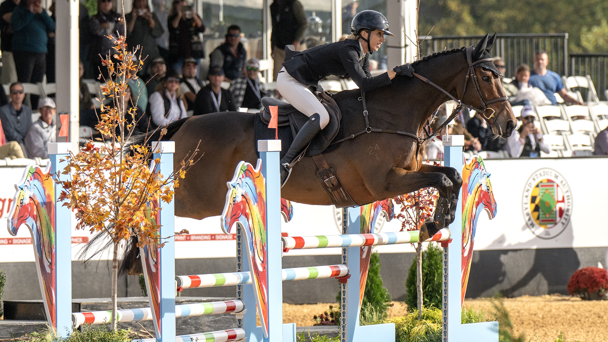‘I’m keeping it real and I’m happy to be here’ – top rider and thoroughbred lose lead but secure first podium finish at five-star