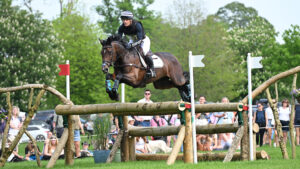 Maryland 5 Star entries: Alex Bragg is set to compete on Quindiva, pictured at Badminton 2024