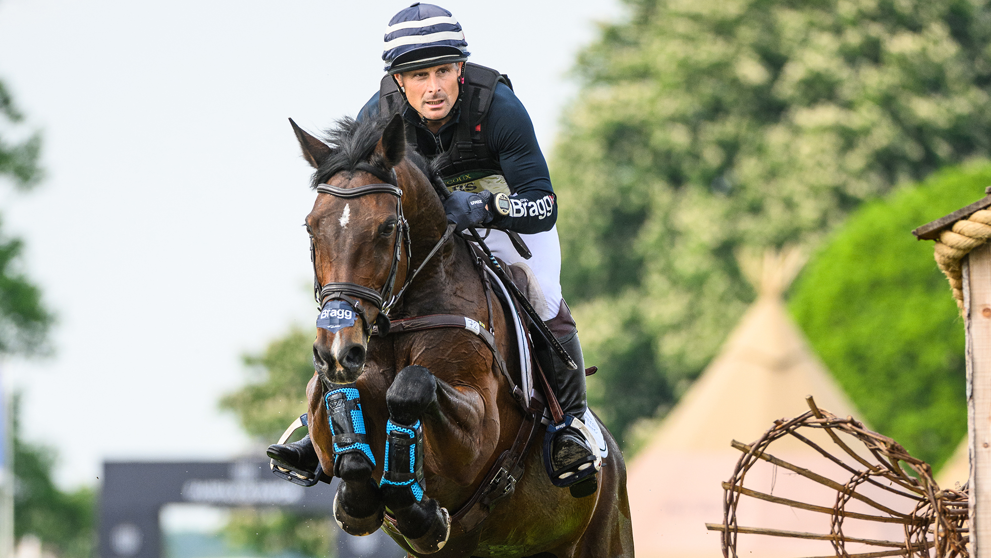 Britain’s sole contender retires on Maryland 5 Star cross-country course