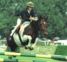 Strawberry Mojo JA pony with Ben Maher