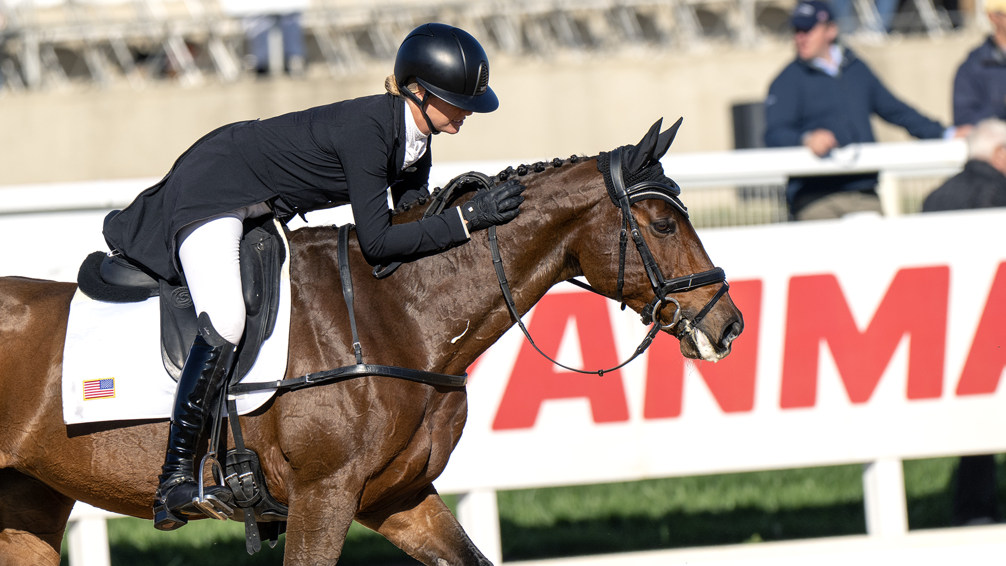 Maryland 5 Star dressage: Caroline Pamukcu and She’s The One