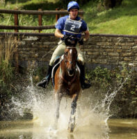 Phillip Dutton and The Foreman on the way to second at Burghley in 2005.