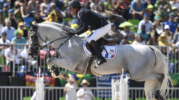 French Olympic rider Philippe Rozer pictured at Rio 2016 Games.