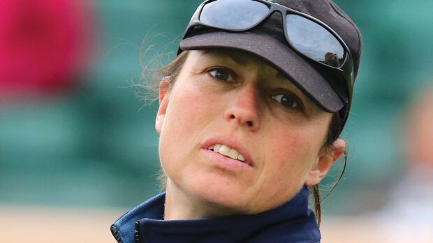 G1CM9G Jeanette Brakewell, British Event rider