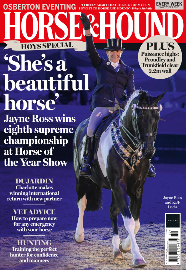 Cover of Horse & Hound 16 October 2025