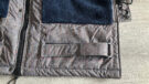 Hestt Eco-Ultra riding robe close up view of leg strap