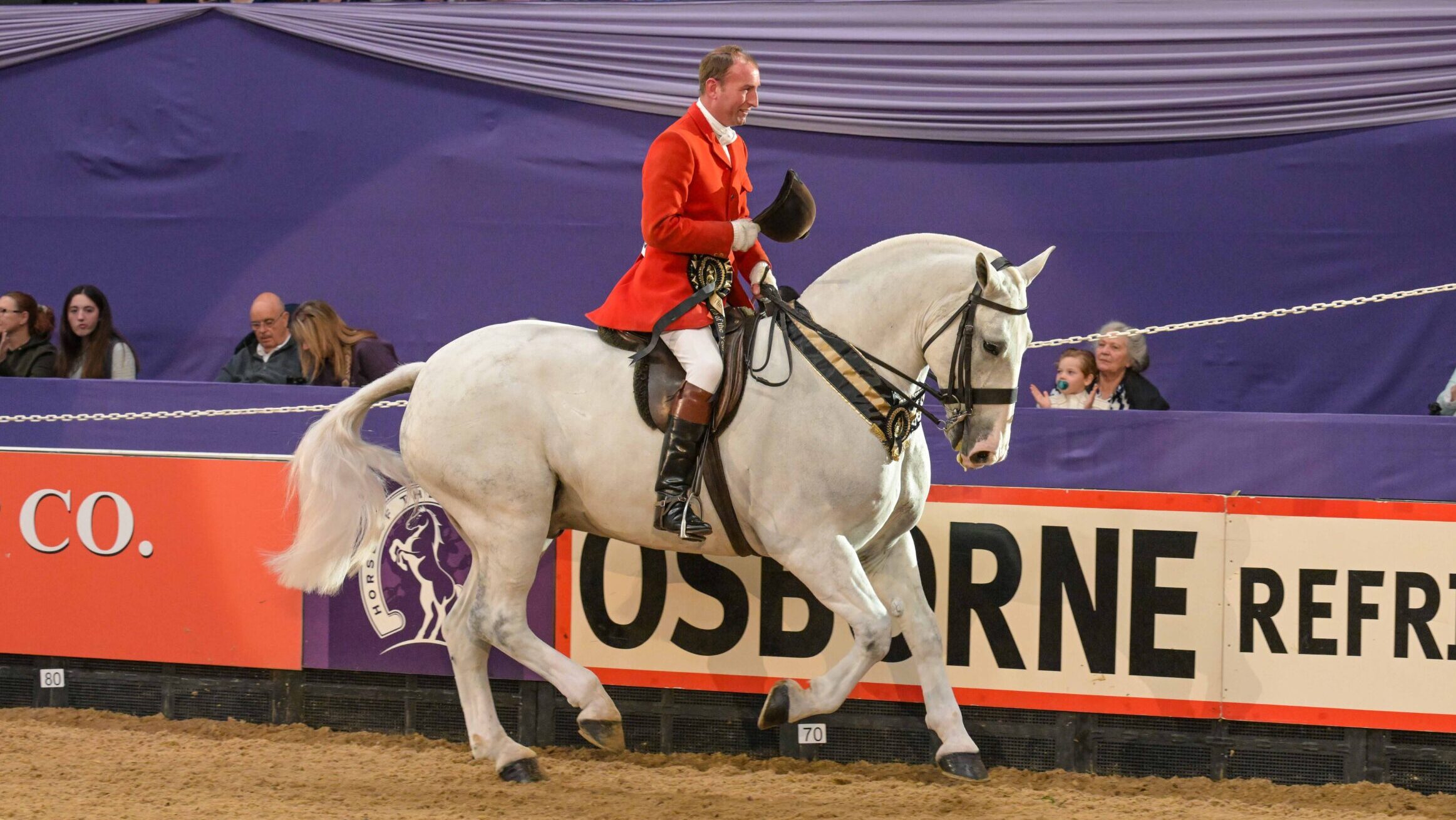 Carters Top Gun and Oliver Hood canter out victorious from the 2025 cob of the year championship