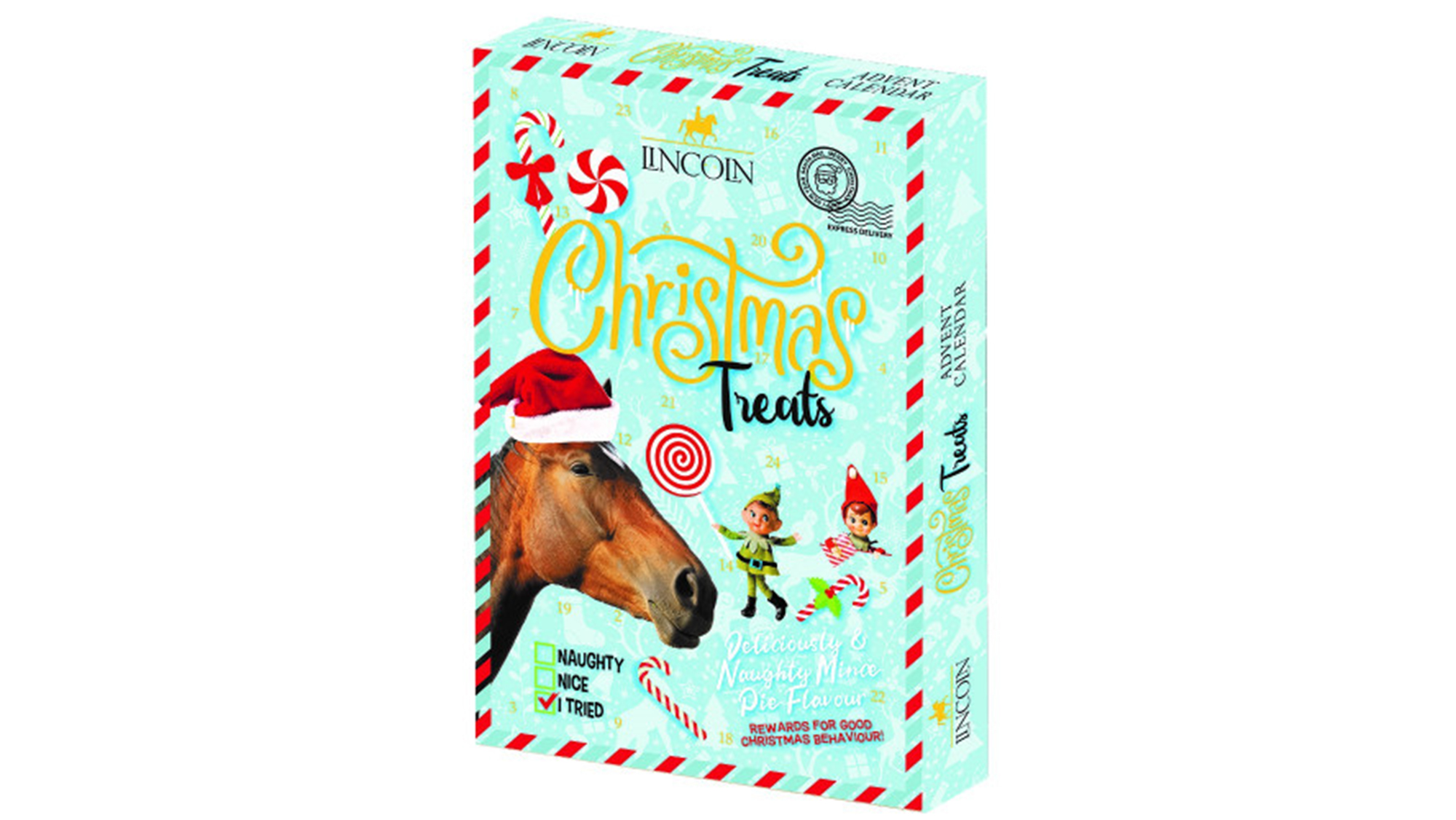 Lincoln Naughty or Nice Advent Calendar for horses