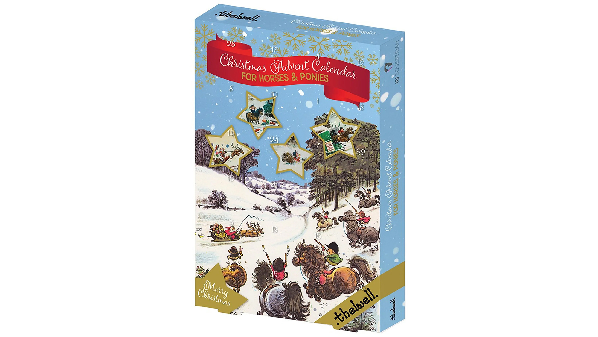 Lincoln Thelwell Christmas Ride Advent Calendar for horses