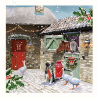 Mare & Foal Sanctuary horse Christmas card