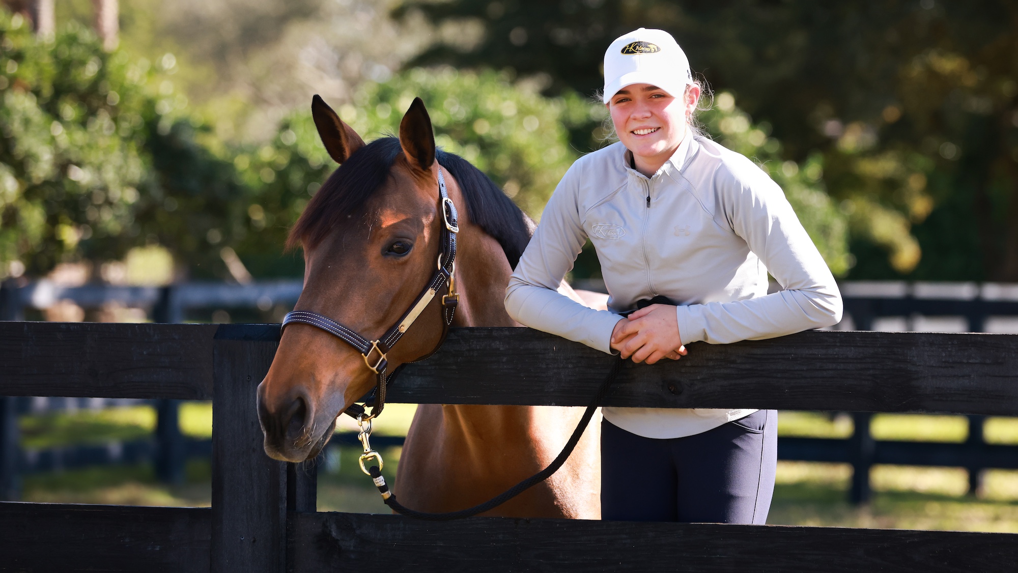 Rachel Proudley with horse