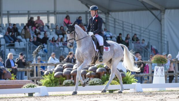 Oliver Townend and Ballaghmor Class at Pau Horse Trials dressage 2025