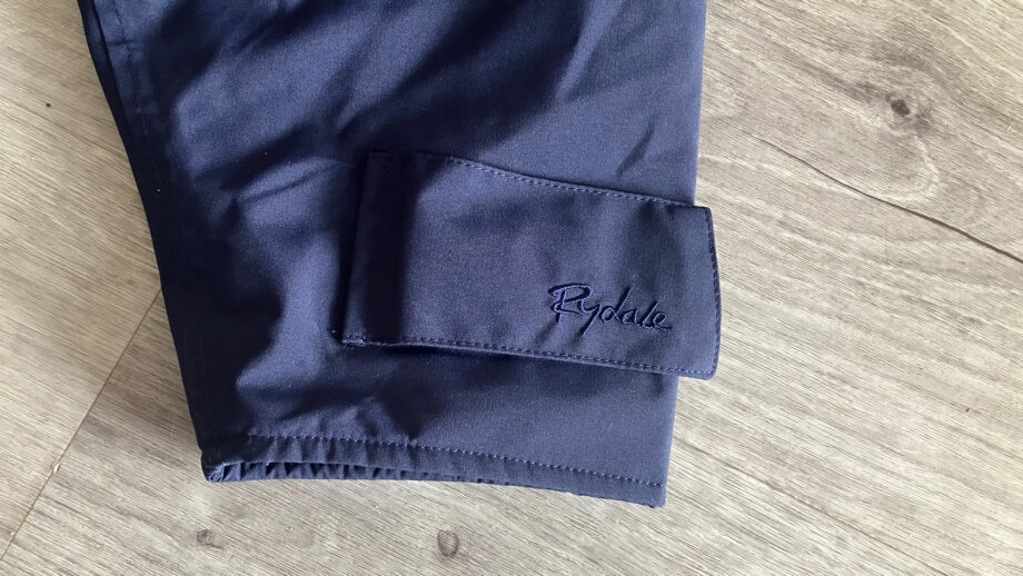 Rydale Utility changing robe on the floor showing close up of cuff fixing