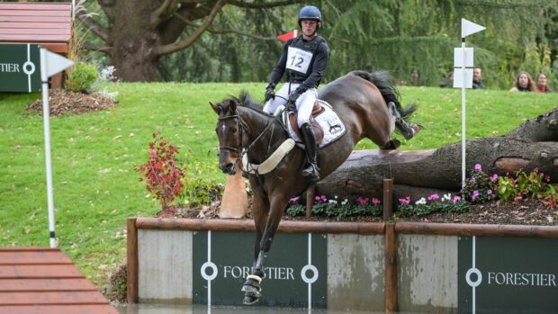 Sam Ecroyd and Boleybawn Lecrae on Pau Horse Trials cross-country