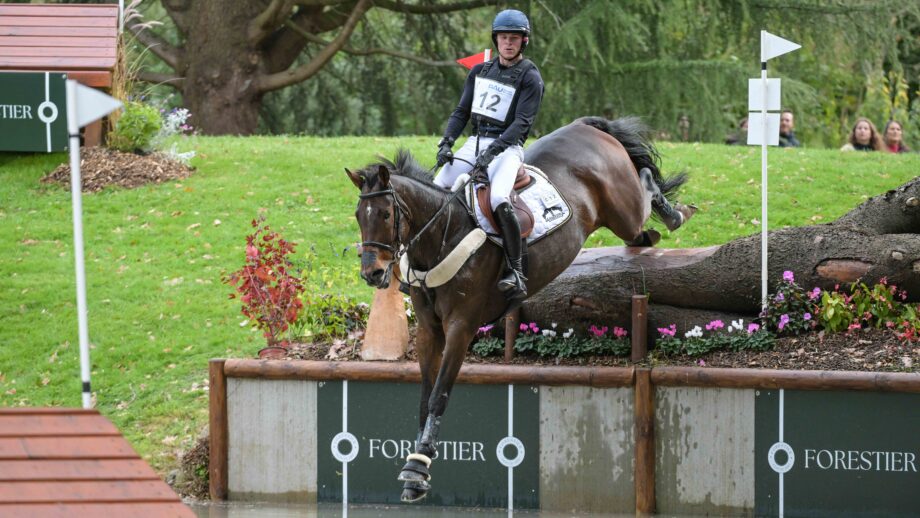 Sam Ecroyd and Boleybawn Lecrae on Pau Horse Trials cross-country