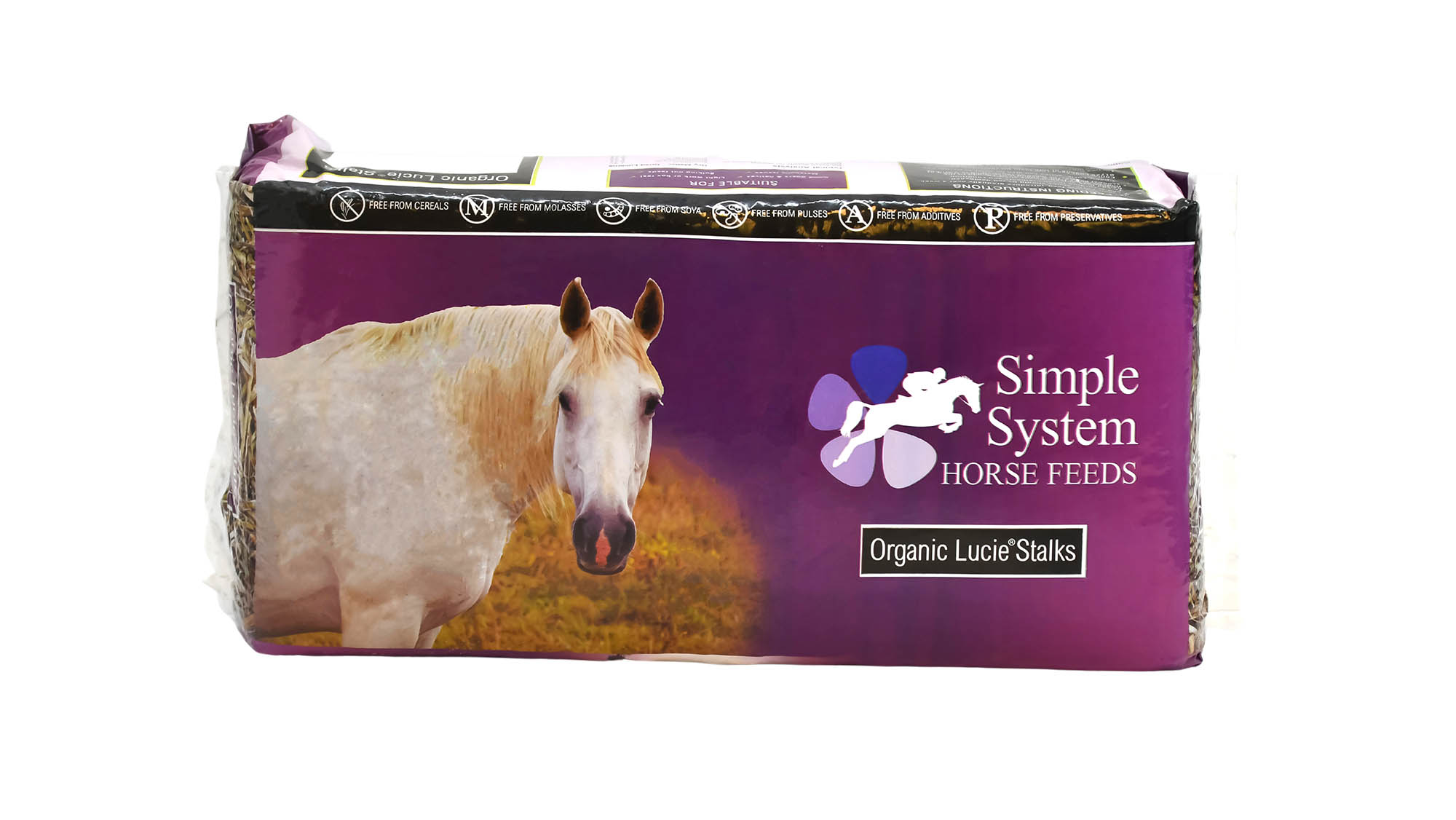 Simple System Horse Feeds Organic Lucie Stalks
